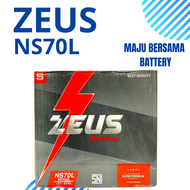 Aki Innova Diesel Reborn Matic NS70L Zeus Premium Battery