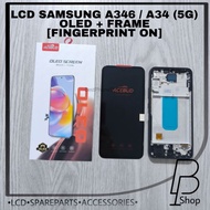 LCD SAMSUNG A346 / A34 (5G) OLED + FRAME[FINGERPRINT ON]