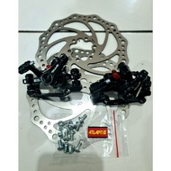 1 Set of Bicycle Disc Brakes Bicycle Disc Brakes Bicycle Disc Brakes Atlantis Front and Rear Brakes