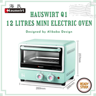 HAUSWIRT Q1 Mini Electric Oven / 12 Litres / Cute Cow Design / Compact Space Saving Oven