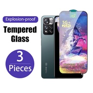 3 Pcs Xiaomi Redmi Note 11 Pro Plus 5G Screen Protector for Redmi 10C 10 9T Note 11 11S 10 9 9S 8 Pro 5G Screen Protector HD Tempered Glass