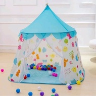 TENDA Jupiter House Tent - Blue | Kids Tent Toy BONUS Lights