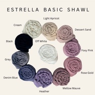 Estrella KL - Basic Shawl (15 colors)