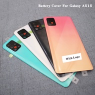Original For Samsung Galaxy A51 4G A515F A 51 6.5" Rear Panel Battery Back Cover Housing Case With C