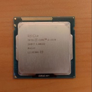 intel cpu i5 3570 電腦 處理器 (not 3570k 3470 3550 3450 3340 3330 2400 2500k 2500 h61m h61 z69 z79 b75 b75m ddr4 ddr3 ram)