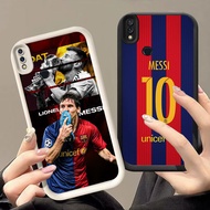 DK-86 Football star Messi Silicone Casing black and white for Samsung A21S A10 A20S A20 A11 A30 A56 