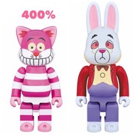 Medicom Toy 2018 Alice in Wonderland 妙妙貓 Cheshire Cat ny@brick Nyabrick  貓耳 / Mr white Rabbit 兔耳 R@b