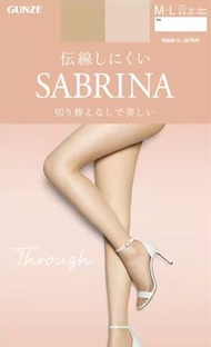 Gunze - SABRINA 高透明感絲襪 (純米色 372) L-LL 碼 #日本平行進口 #6420