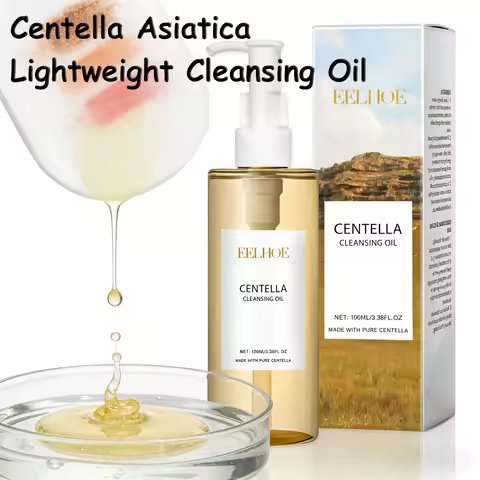 Centella Cleansing Oil Gentle Facial Makeup Remover Vitamin E Moisturizing Face Refresher Cleaning O