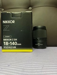 全新一樣 完美無瑕 全套有盒 Nikon Z 18-140 18-140mm VR Z5 Z6 Z7 Use