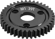 39-Tooth M1 Spur Gear 1.0 Metric Pitch, Hardened Steel Upgrades Main Gear 31T 33T 35T 37T 39T 41T 43