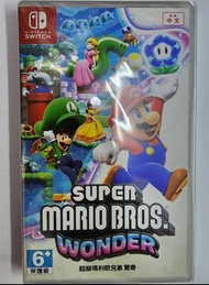 全新 switch 遊戲 超級瑪利歐兄弟 驚奇 Super Mario Bros Wonder 中英日文版 孖寶兄弟 mario 馬利奧