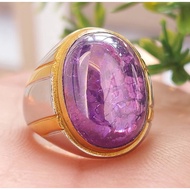 THOUSAND BROKEN Amethyst Agate Ring Original Agate Stone