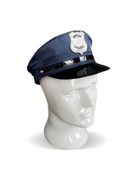 1入組孩子們的警察帽,玩具角色扮演頭飾適用於孩子們假裝遊戲