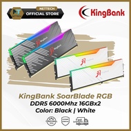 KingBank DDR5 SoarBlade RGB 6000Mhz 32GB (16GBx2) - KRRB Black | KRRW White