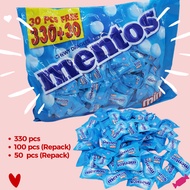 Mentos Mint Chewy Dragees (330 / 100 / 50 pcs) Mentos Candy / Gula gula Mentos [HALAL | READY STOCK]