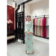 Innovative ao dai, beautiful ao dai designed with high quality embroidered soft Silk material - 3 co