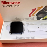 Microwear hello Watch 11  Pro Smart Watch free case ChatGPT 47mm Serie S10 PRO Micro OS 10  Smartwat