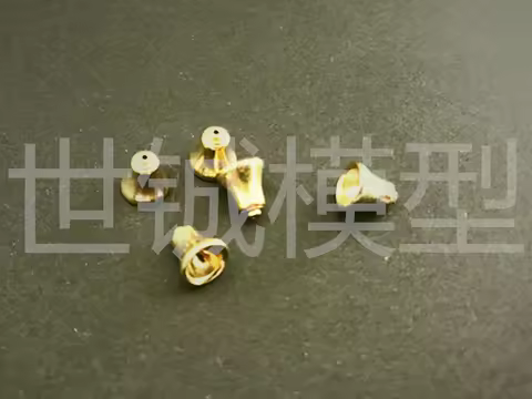 Scale 1/96 sailboat model accessories : 6x6mm CNC Brass ship's Bell 2 pcs / lot wood ship kit access