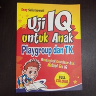 IQ test for playroup and kindergarten children, children's intelligence through IQ test