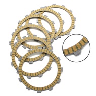 Motorcycle Clutch Friction Disc Plate Kit For Yamaha XVS400 XVS400C Drag Star Classic XV400 400 XV50