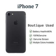 โทรศัพท์ iPhone 7 มือสอง ความจุ 128GB สภาพดี สีดำด้าน