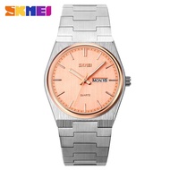 SKMEI 9288 Jam Tangan Pria Analog Tali Stainless Steel
