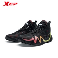 XTEP รองเท้ากีฬารองเท้าผ้าใบใส่สบายแฟชั่นสำหรับผู้ชายรองเท้าบาสเก็ตบอลรองเท้ากันลื่น876319120009