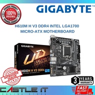 GIGABYTE H610M H V3 DDR4 Intel LGA1700 Micro-ATX Motherboard PCIe 4.0 Dual Channel