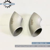 Co Hàn 90 Độ Inox 304 - SCH10 | VATTUKYTHUATQT.COM