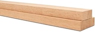 Oak Wood Square Dowel Rods, 1 inch x 36, Pack of 5 Wooden Sticks for Crafts and Woodworking, by Wood
