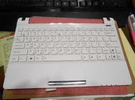 全新帶框（帶C殼） ASUS華碩Eee PC X101H X101CH 繁體中文鍵盤（白）【全新品、保固一個月】