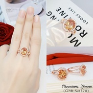 C77 BI Premium Gem Women's Xuping Ring