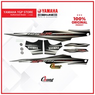 Yamaha 125ZR Y125ZR Graphic Set & Sticker /Body Cover Stripe (Hitam Skala) 5XK-FG000-F0-P3 HLY!