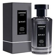 Men Cologne G.O.A.T.-80ml/2.82 fl.oz Woody Floral Perfume, Contains Lemon, Ginger, Rose, Cedar Ingre