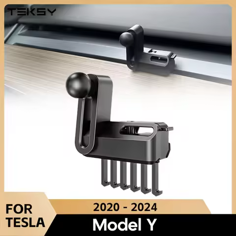 Model 3/Y 17mm 6-Claw Dashboard Panel Base Phone Solar power Bracket For Tesla model 3 model Y 4.0-7