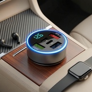 66W 5-Port PD QC3.0 Car Charger for iPhone Samsung Huawei Xiaomi