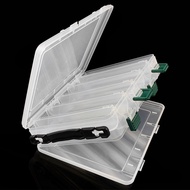 Double Layer Lure Box Portable Multifunctional Lure Special Accessory Box Fake Bait Minnow Squid Woo