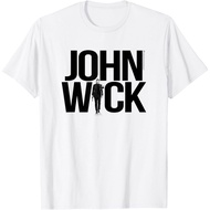 John Wick Bold Logo Adult T-Shirt Fashion Tops for Boys and Girls Distro Ages 1 2 3 4 5 6 7 8 9 10 1