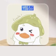 #N/A - 家用體重秤體重磅電子秤（幸運鴨【常規體重】【送充電線】充電款）#Q901008652