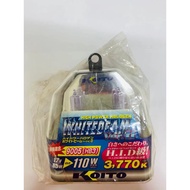 HB3 KOITO H.I.D 12V.65W 3,770K JAPAN WHITEBEAM (HIGH POWER HALOGEN)