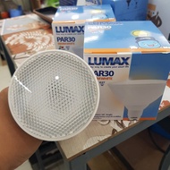 * Lumax * หลอด PAR30 LED 9W แสงวอร์ม ขั้วเกลียว E27 ยี่ห้อ LUMAX (QC PASSED) หรี่ไฟไม่ได้