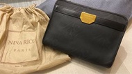 ❤️👜NINA RICCI HAND BAG 意大利製造名牌手袋 約 8 inches x 10.5 inches (# 皮包、背包、斜揹袋、高踭鞋、外套、裙、皮褸、化妝品、香水、生日禮物、護膚品、護髮、Channel 、Coach、Dior）