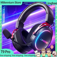 Lingbao T9 Pro Headset Wireless Bluetooth Rgb Fps 7.1 Headset Four Model Surround Sound Esports Game