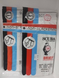 SCUBA BRAND NON SLACKENING BRIEF 308PW 38,40,42,44