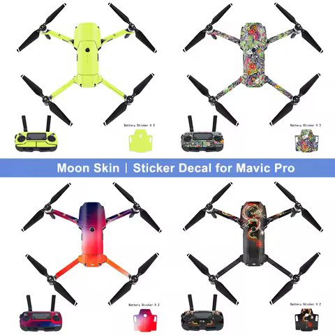For DJI Mavic Pro Skin Sticker Protective Vinyl Decal Cover Wrap for DJI Mavic