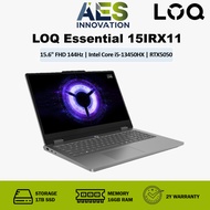 Lenovo LOQ Essential 15IRX11 | 83SC003NSB | 15.6" FHD IPS 144Hz | Intel Core i5-13450HX | RTX5050 | 