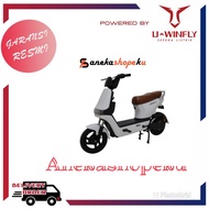 sepeda listrik df8 uwinfly 12v - Putih