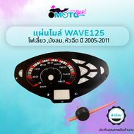 MotoYes! แผ่นเรือนไมล์ เวฟ125s สตาร์ทเท้า-สตาร์ทมือ แท้  มี 3 รุ่นให้เลือกเซ็ทเล็ก-เซ็ทใหญ่