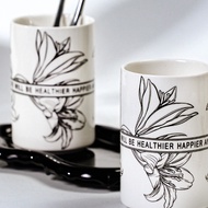 High Mouthwash Cup Toothbrush Cup Couple Toothbrush Cup Set Toothbrush Cup Wash Cup